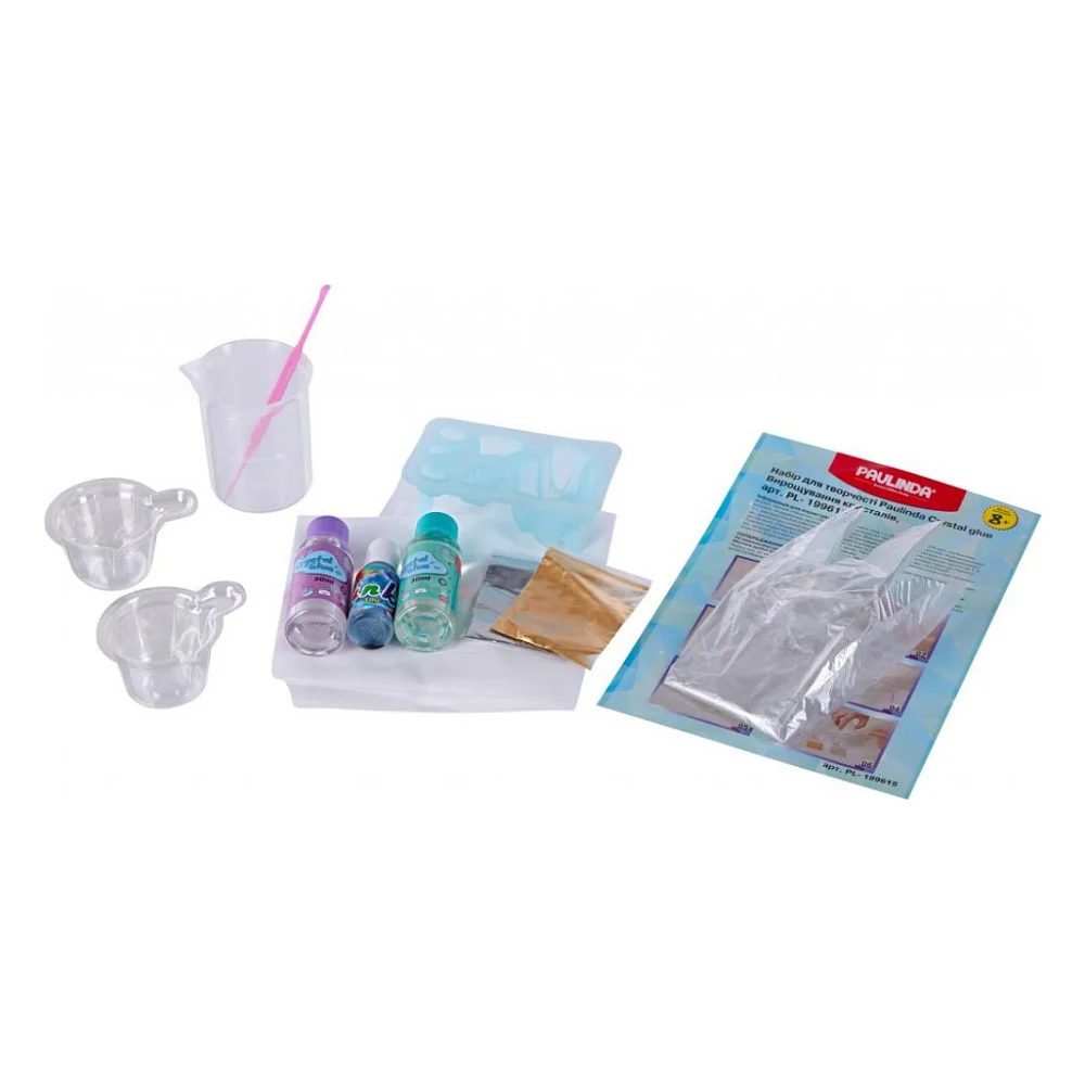 Набір для творчості Paulinda Crystal glue DIY Кристали 5 в 1 (PL-199615) — фото 2