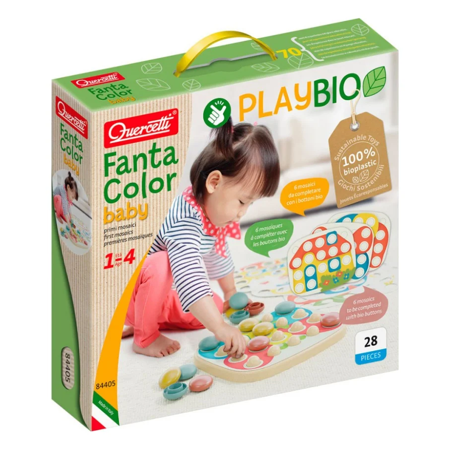 Набір для творчості Quercetti Play Bio Fantacolor Baby (84405-Q)