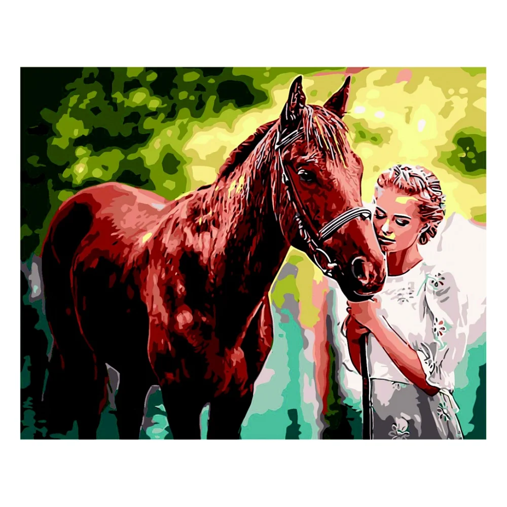 Картина по номерам ZiBi Справжня дружба 40*50 см ART Line (ZB.64265)
