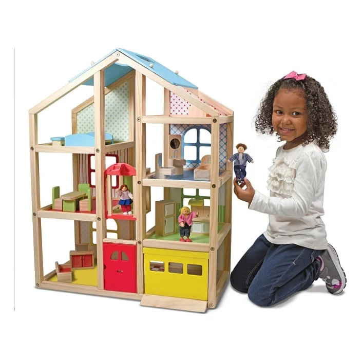 Ігровий набір Melissa&Doug Кукольный домик с подъемником и мебелью (MD2462) — фото 4