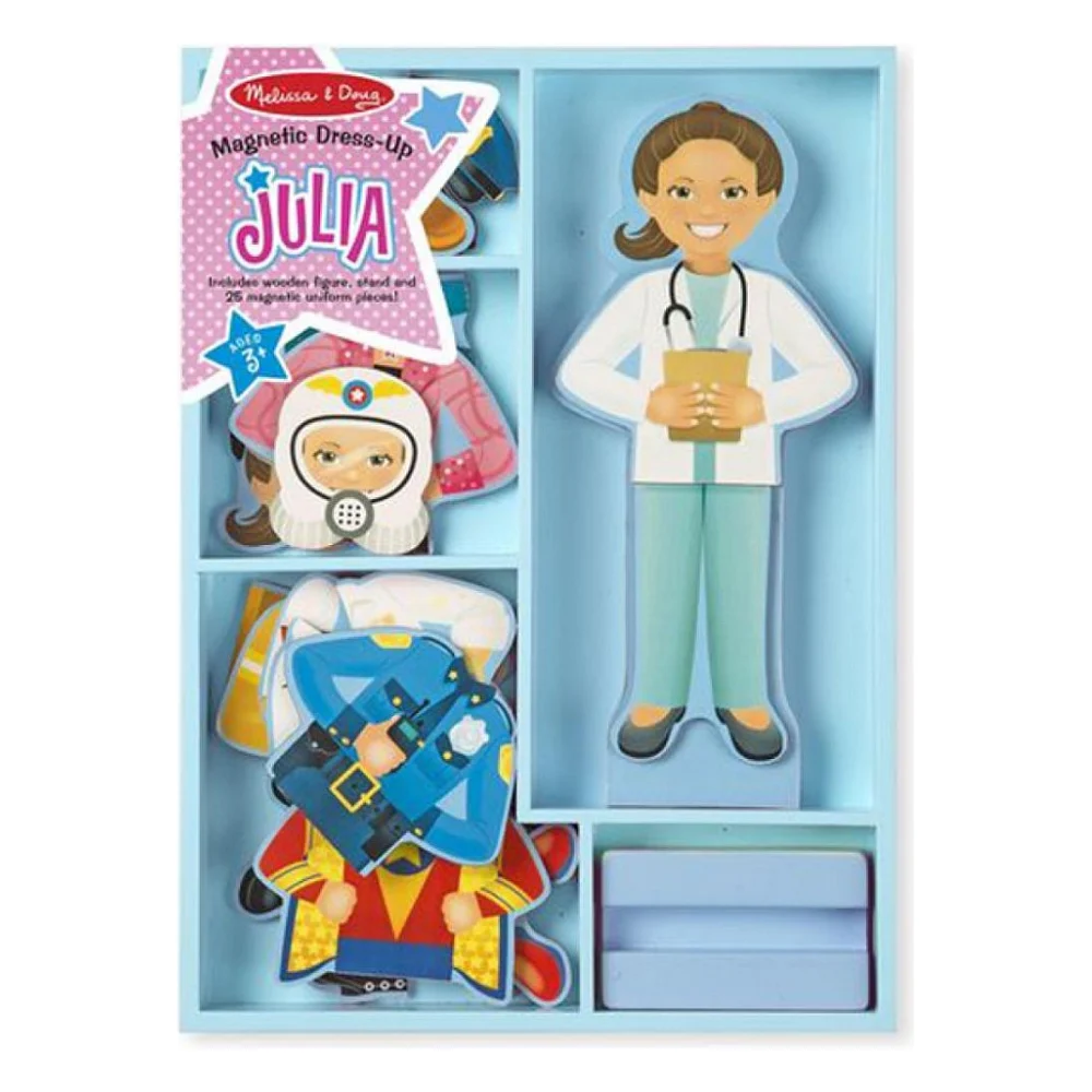 Ігровий набір Melissa&Doug Магнітна вдягалка Джулія (MD5164)