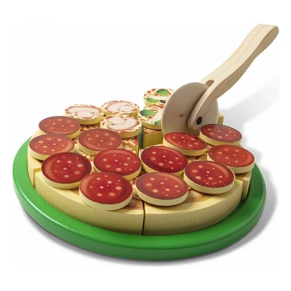 Ігровий набір Melissa&Doug дерев'яний "Піца" (MD10167) — фото 4