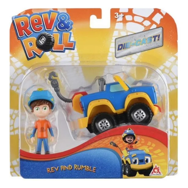 Ігровий набір Rev&Roll Рев та Рамбл DieCast Рев та Рамбл (EU881011) — фото 7