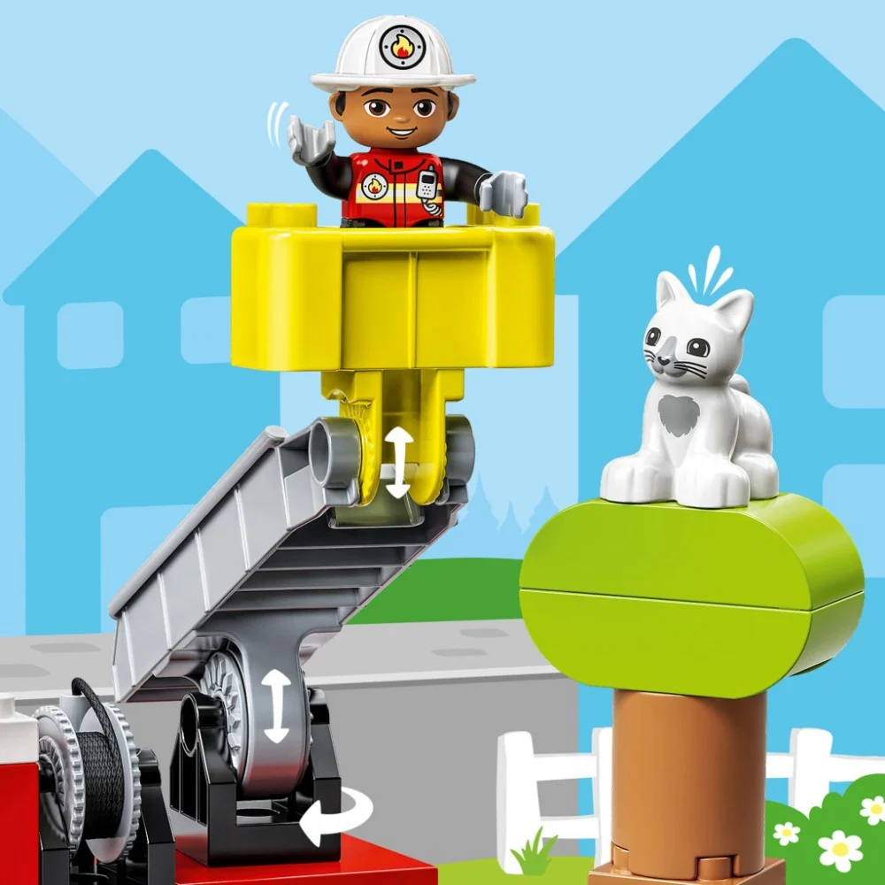 Конструктор LEGO DUPLO Town Пожежна машина 21 деталь (10969) — фото 7
