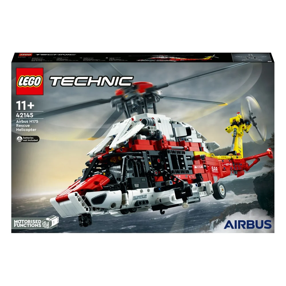 Конструктор LEGO Technic Рятувальний гелікоптер Airbus H175 2001 деталь (42145)