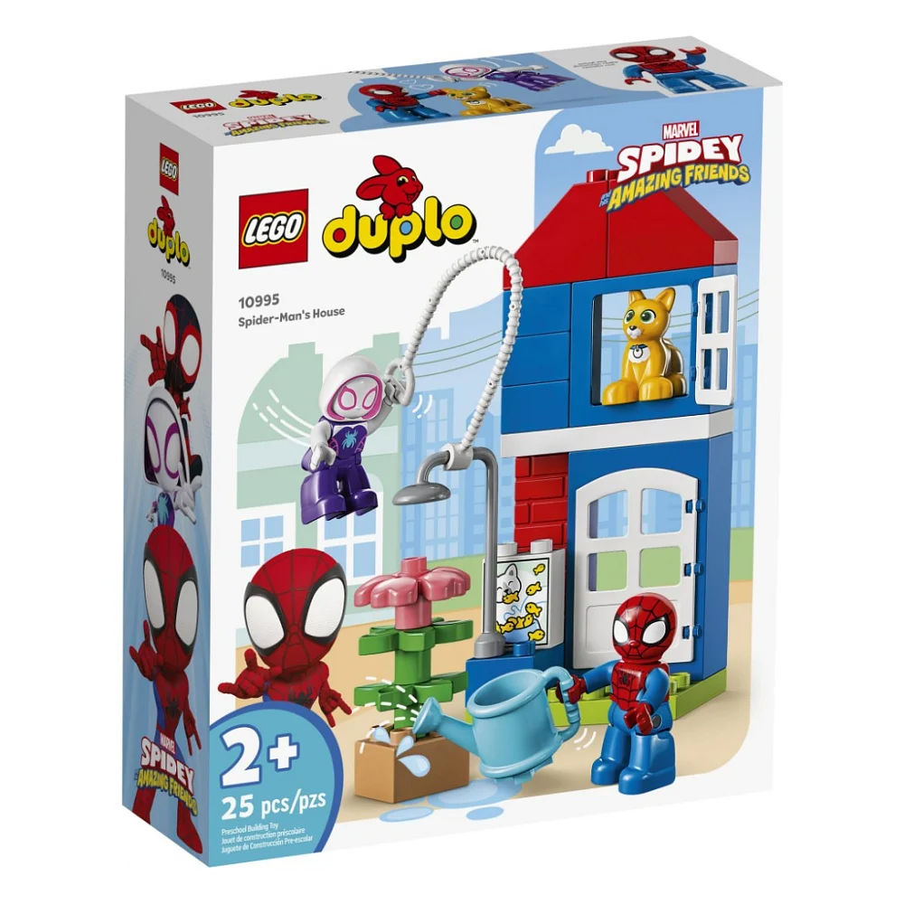 Конструктор LEGO DUPLO Super Heroes Дім Людини-Павука 25 деталей (10995)
