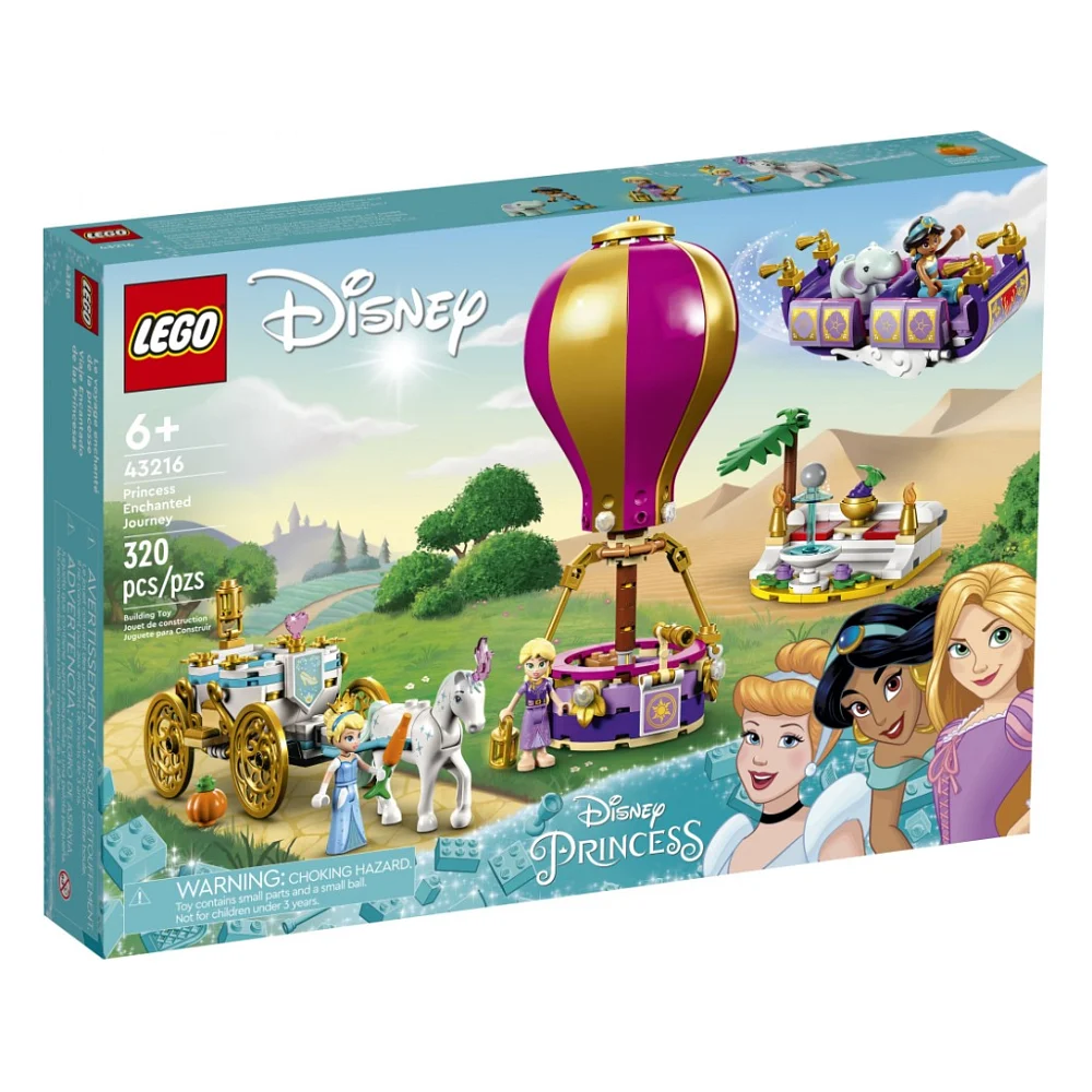 Конструктор LEGO Disney Princess Зачарована подорож принцеси 320 деталей (43216)