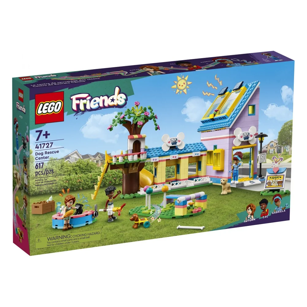 Конструктор LEGO Friends Рятувальний центр для собак 617 деталей (41727)