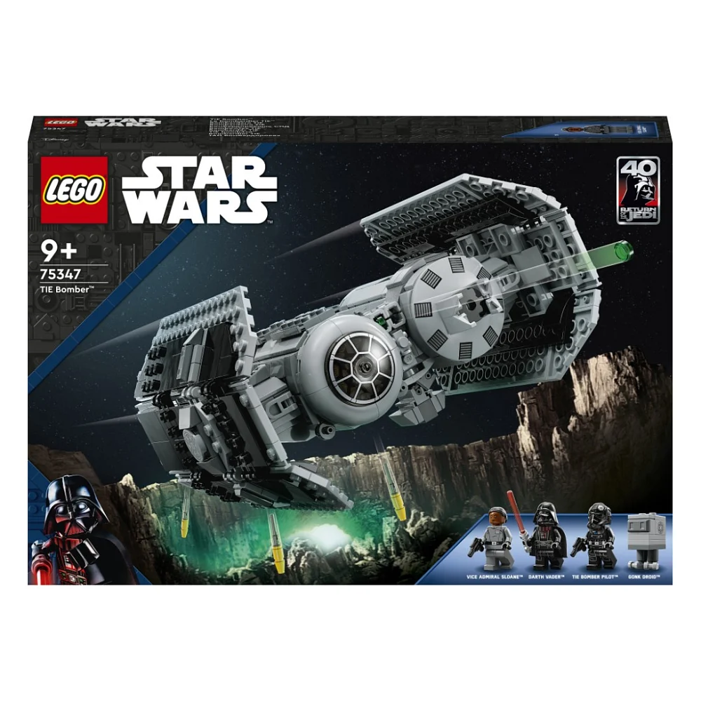 Конструктор LEGO Star Wars Бомбардувальник TIE 625 деталей (75347)