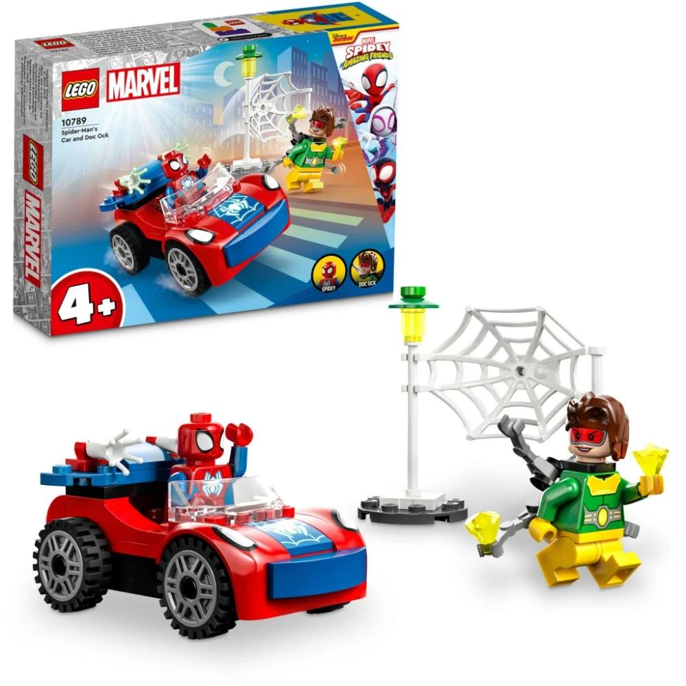 Конструктор LEGO Marvel Людина-Павук і Доктор Восьминіг 48 деталей (10789) — фото 9