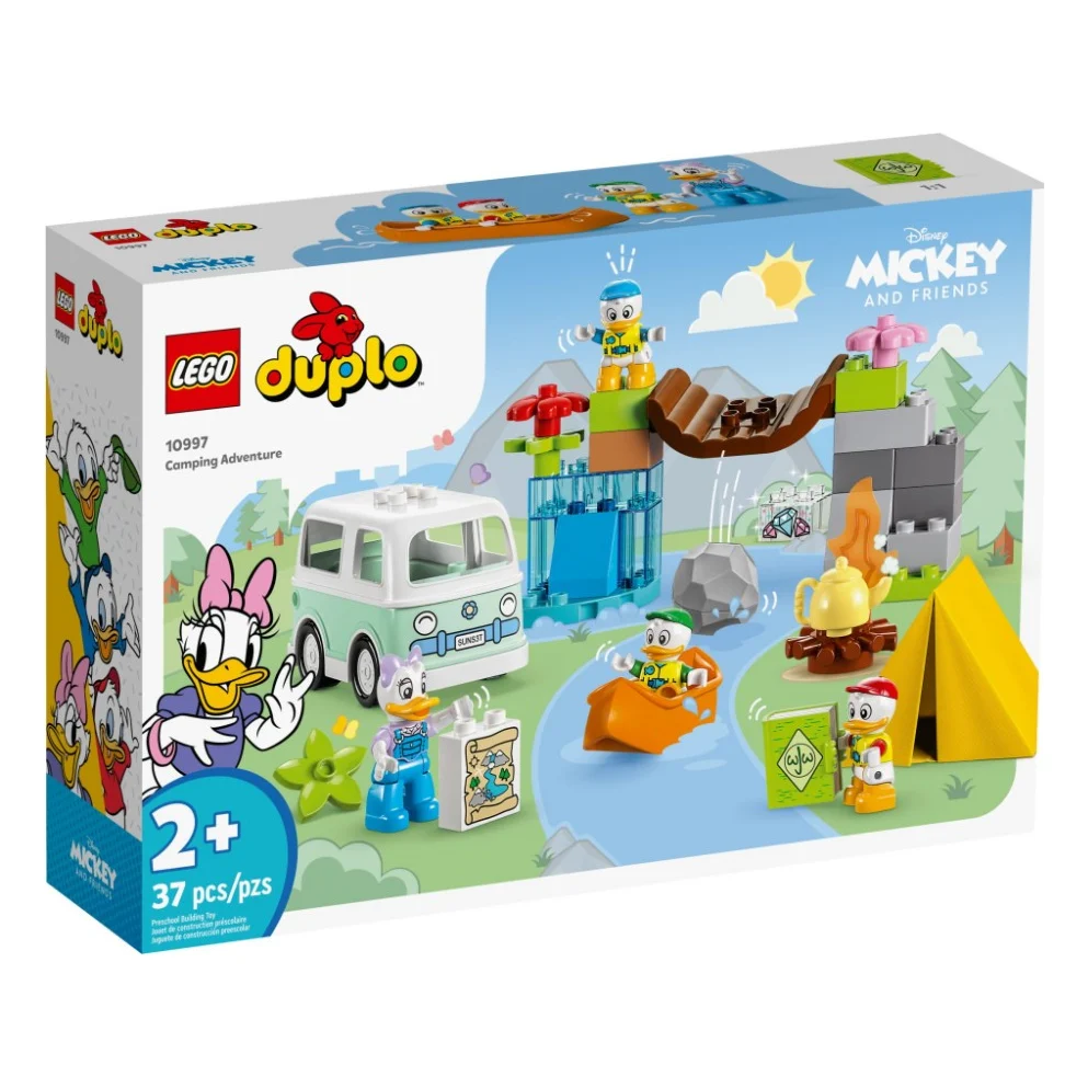 Конструктор LEGO DUPLO Disney Міккі і його друзі. Пригоди на природі 37 деталей (10997)