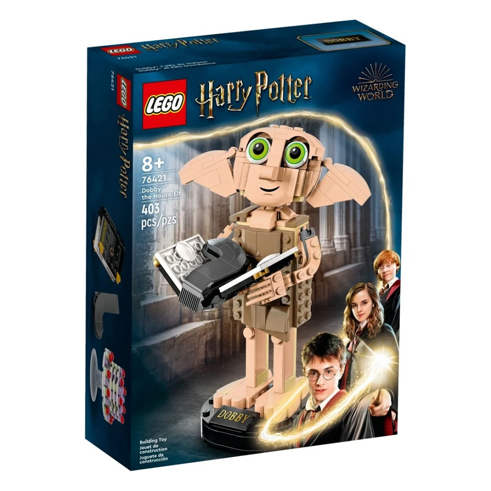 Конструктор LEGO Harry Potter Добі домашній ельф 1199 елементів (76421)