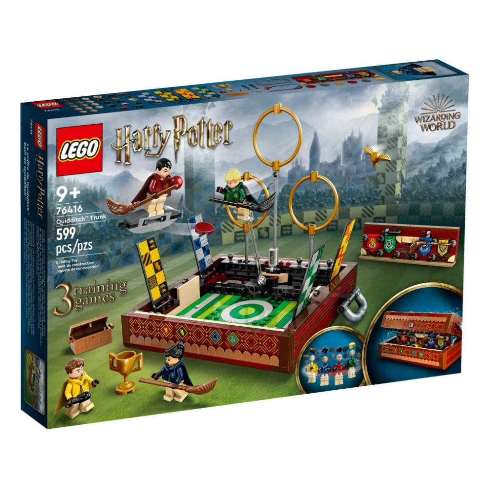 Конструктор LEGO Harry Potter Скриня для квідичу 599 деталей (76416)