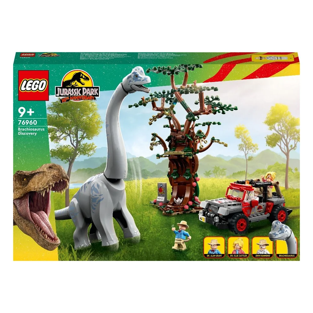 Конструктор LEGO Jurassic World Відкриття брахіозавра 512 деталей (76960)