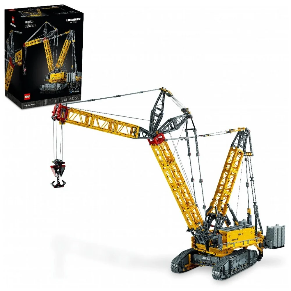 Конструктор LEGO Technic Гусеничний підйомний кран Liebherr LR 13000 2883 деталі (42146) — фото 9