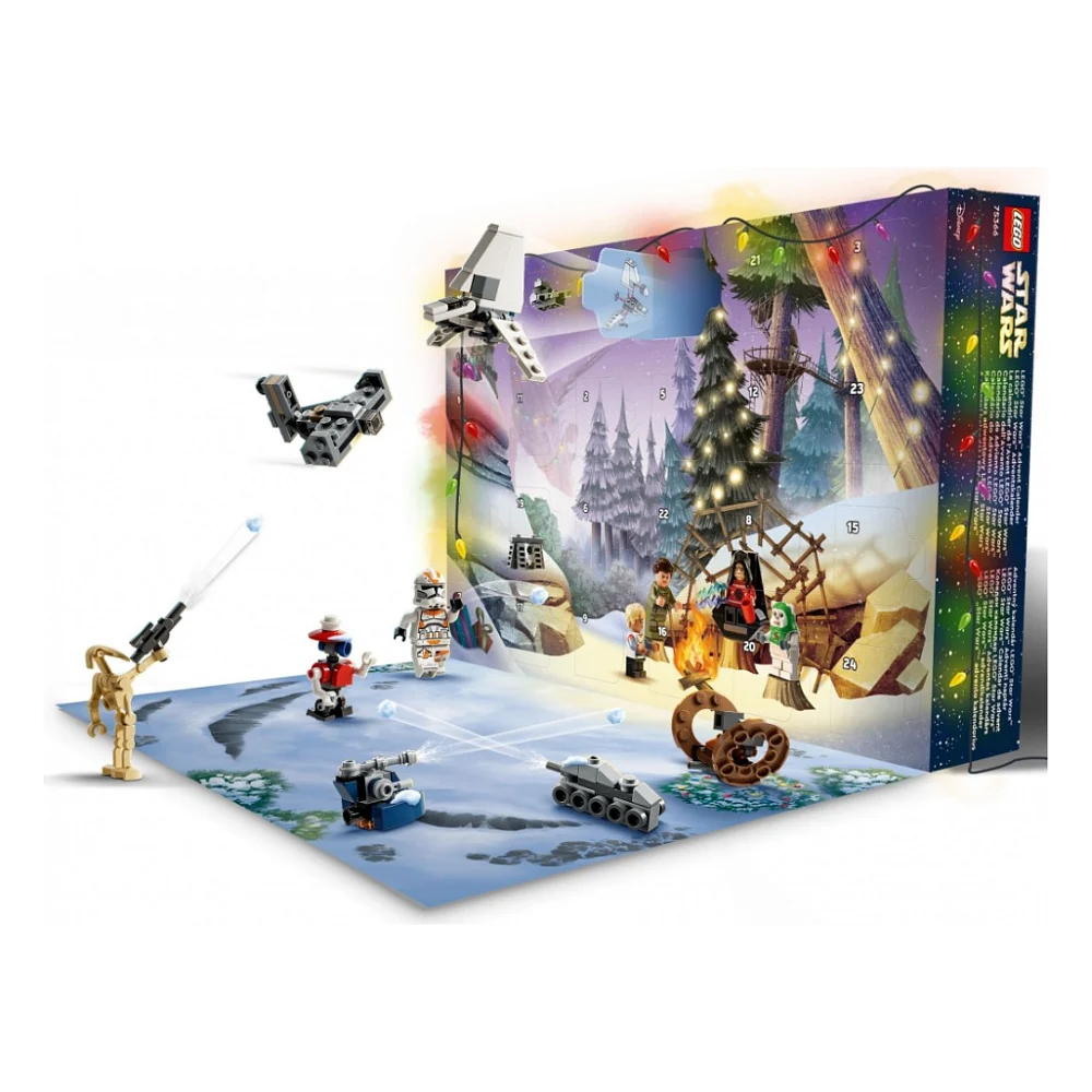 Конструктор LEGO Star Wars Новорічний календар на 2023 рік 320 деталей (75366) — фото 7