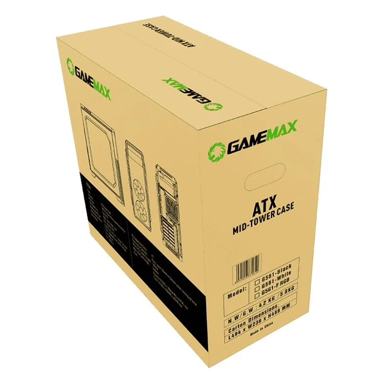 Корпус Gamemax G561-FRGB-WH — фото 7