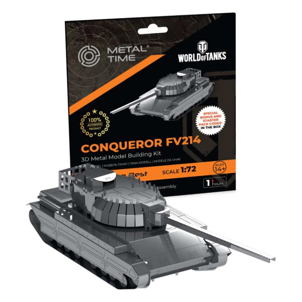 Конструктор Metal Time колекційна модель Conqueror FV214 (MT069)