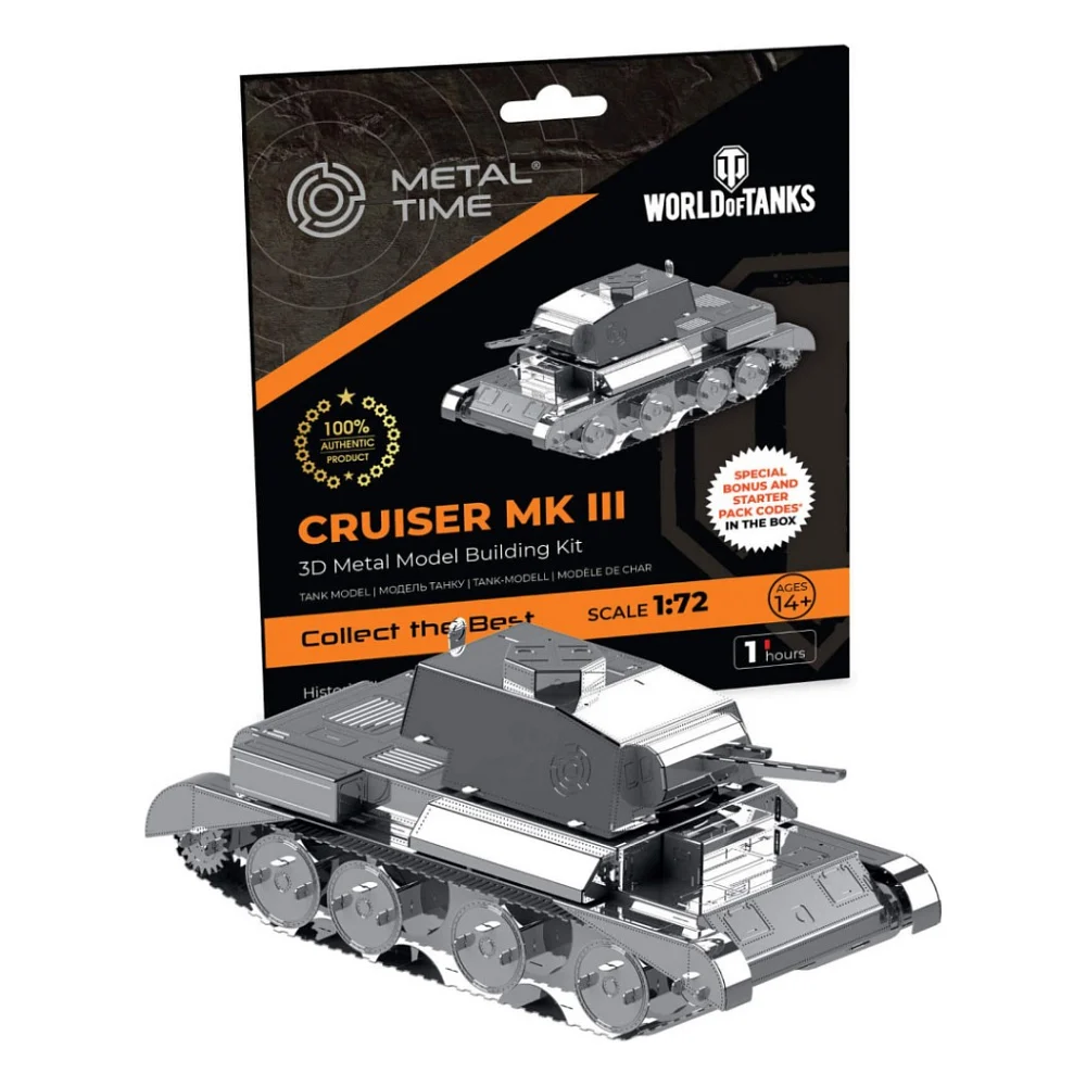 Конструктор Metal Time колекційна модель Cruiser Mk III (MT064)