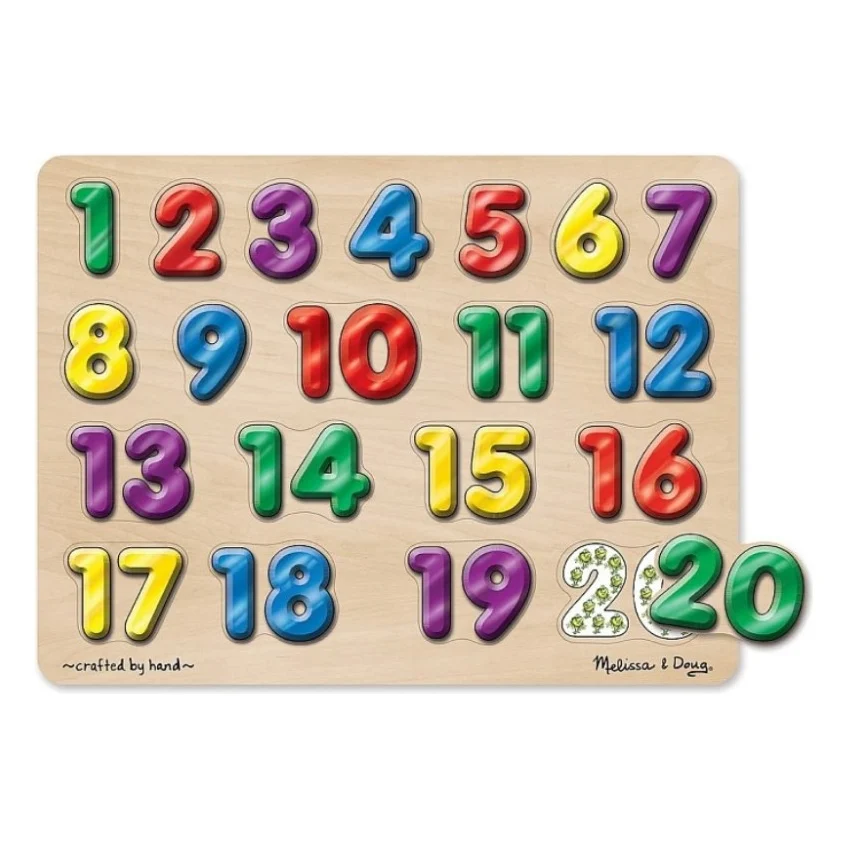 Пазл Melissa&Doug Звуковий "Іспанські цифри"" (MD724)