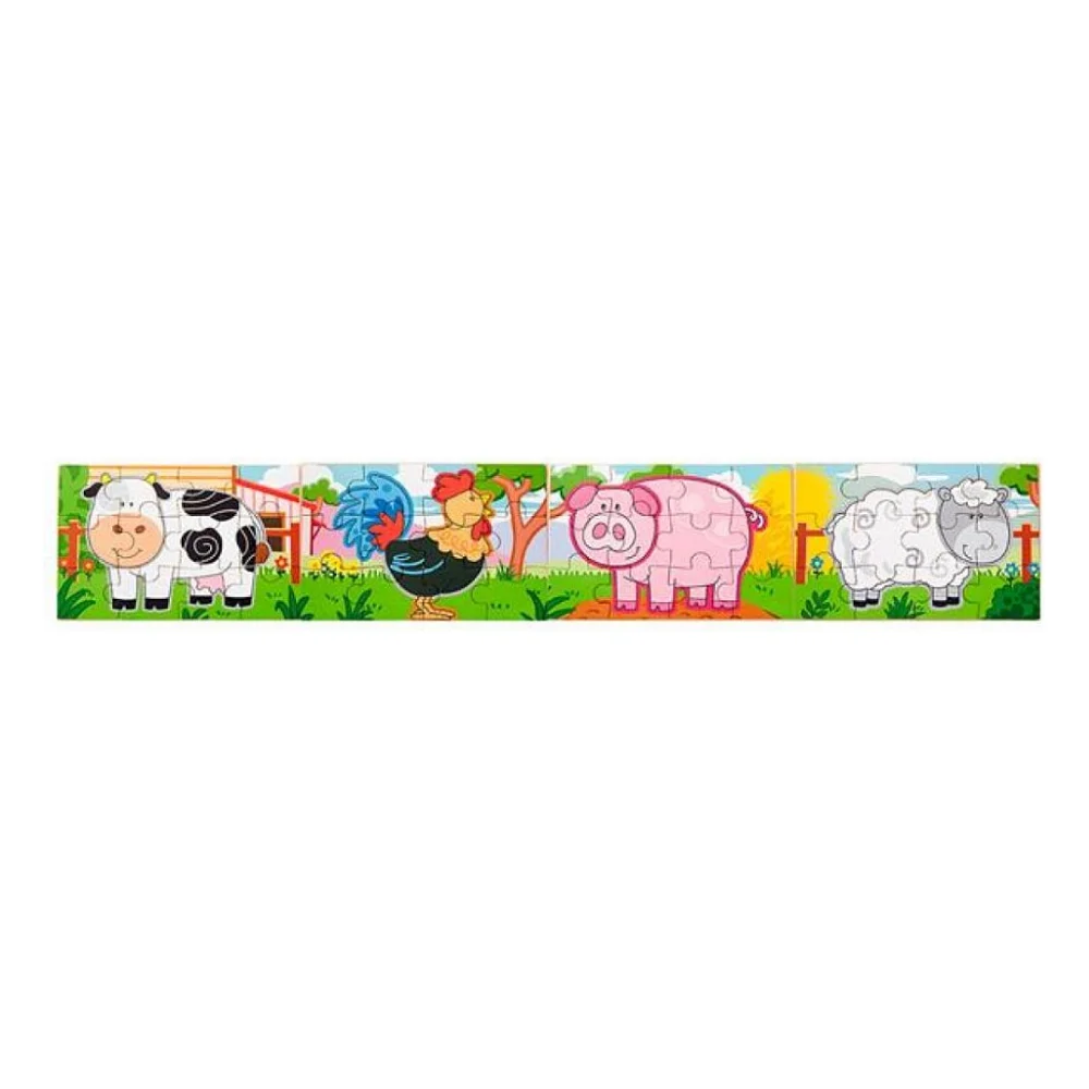 Пазл Viga Toys Ферма, 48 елементів (50069)