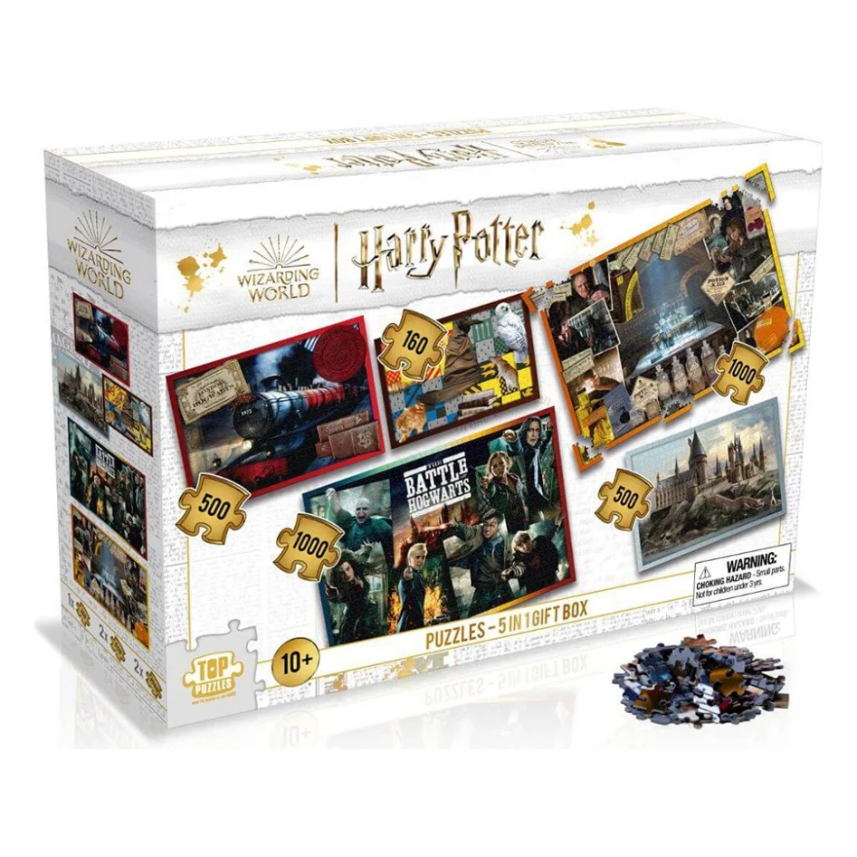 Пазл Winning Moves Harry Potter 5 in 1 (WM03015-ML1-4)