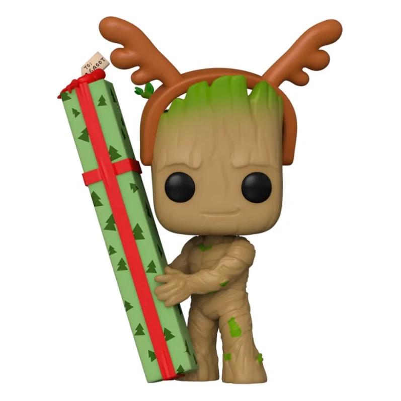Фігурка для геймерів Funko Pop серії Вартові галактики: Holiday Special – Грут (64332)