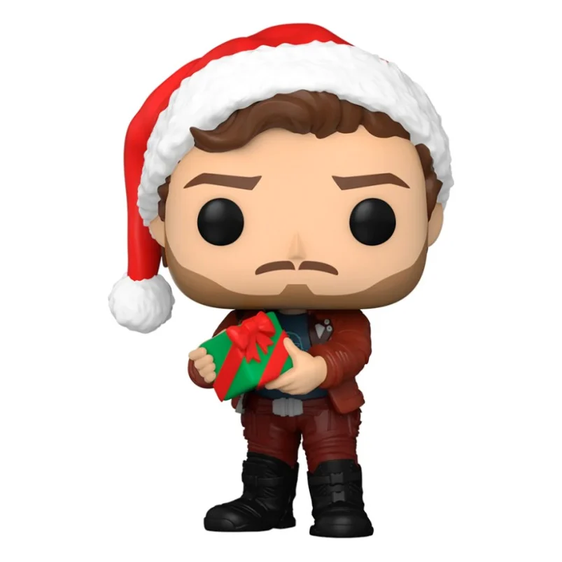 Фігурка для геймерів Funko Pop серії Вартові галактики: Holiday Special – Зоряний лорд (64333)