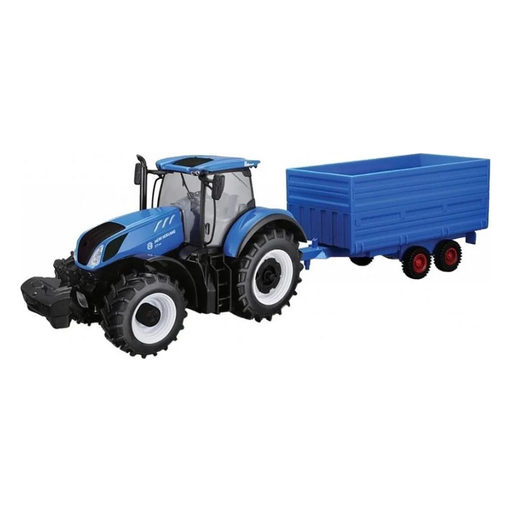 Спецтехніка Bburago Трактор New Holland серії Farm (18-44067)