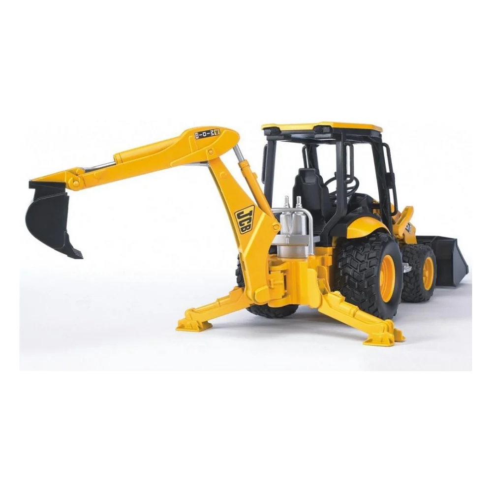 Спецтехніка Bruder Дорожный погрузчик с экскаватором JCB MIDI CX М1:16 (02427) — фото 5