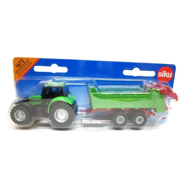 Спецтехніка Siku Трактор Deutz з причепом, 1:55 (6002389) — фото 5