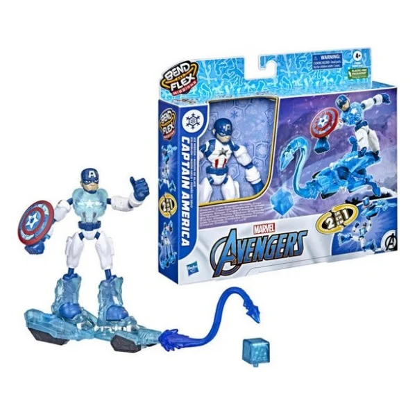 Фігурка Hasbro Avengers Bend and flex Капітан Америка (F5866_F5868)