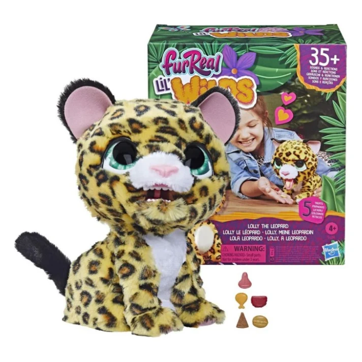 Інтерактивна іграшка Hasbro FurReal Friends улюбленець Леопард Лоллі (F4394)