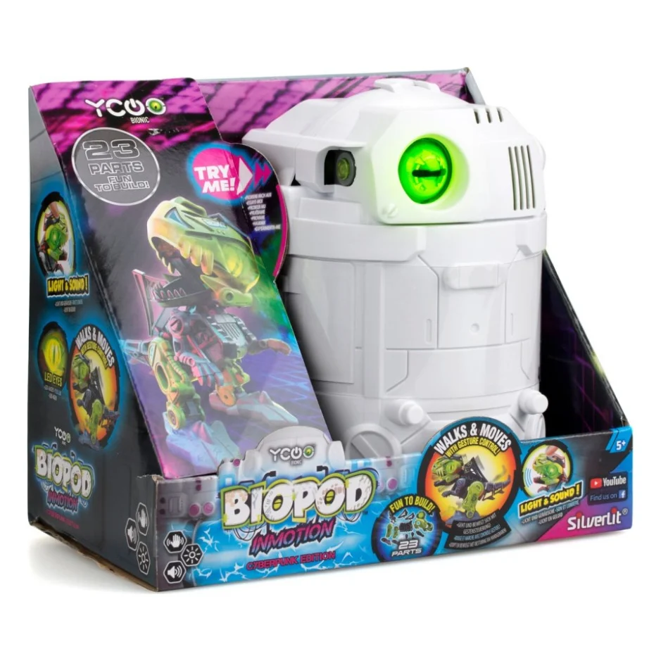 Інтерактивна іграшка Silverlit Робозавр Biopod Cyberpunk Inmotion (88092)