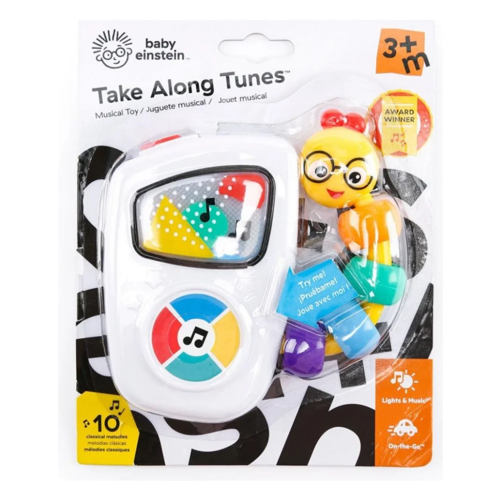 Розвиваюча іграшка Baby Einstein музична Take Along Tunes (30704) — фото 3