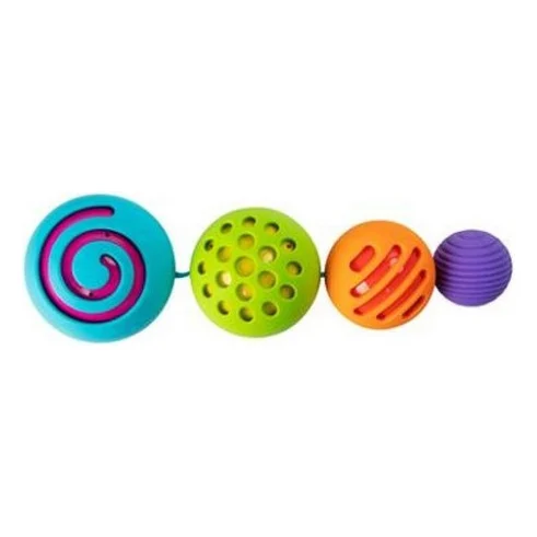 Розвиваюча іграшка Fat Brain Toys Сортер сенсорний Сфери Омбі Oombee Ball (F230ML) — фото 3