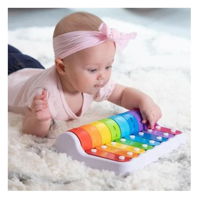 Розвиваюча іграшка Fat Brain Toys Ксилофон і дзвіночки Rock N 'Roller Piano (F281ML) — фото 5