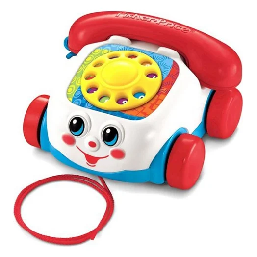 Розвиваюча іграшка Fisher-Price Іграшка-каталка "Веселий телефон" Fisher-Price (FGW66)
