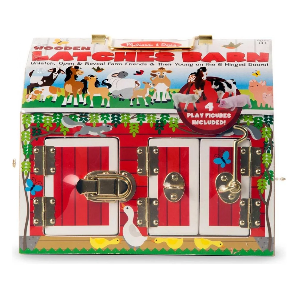 Розвиваюча іграшка Melissa&Doug Будиночок-сарай з тваринами (MD2564)