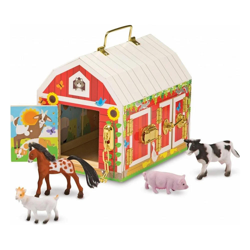 Розвиваюча іграшка Melissa&Doug Будиночок-сарай з тваринами (MD2564) — фото 2