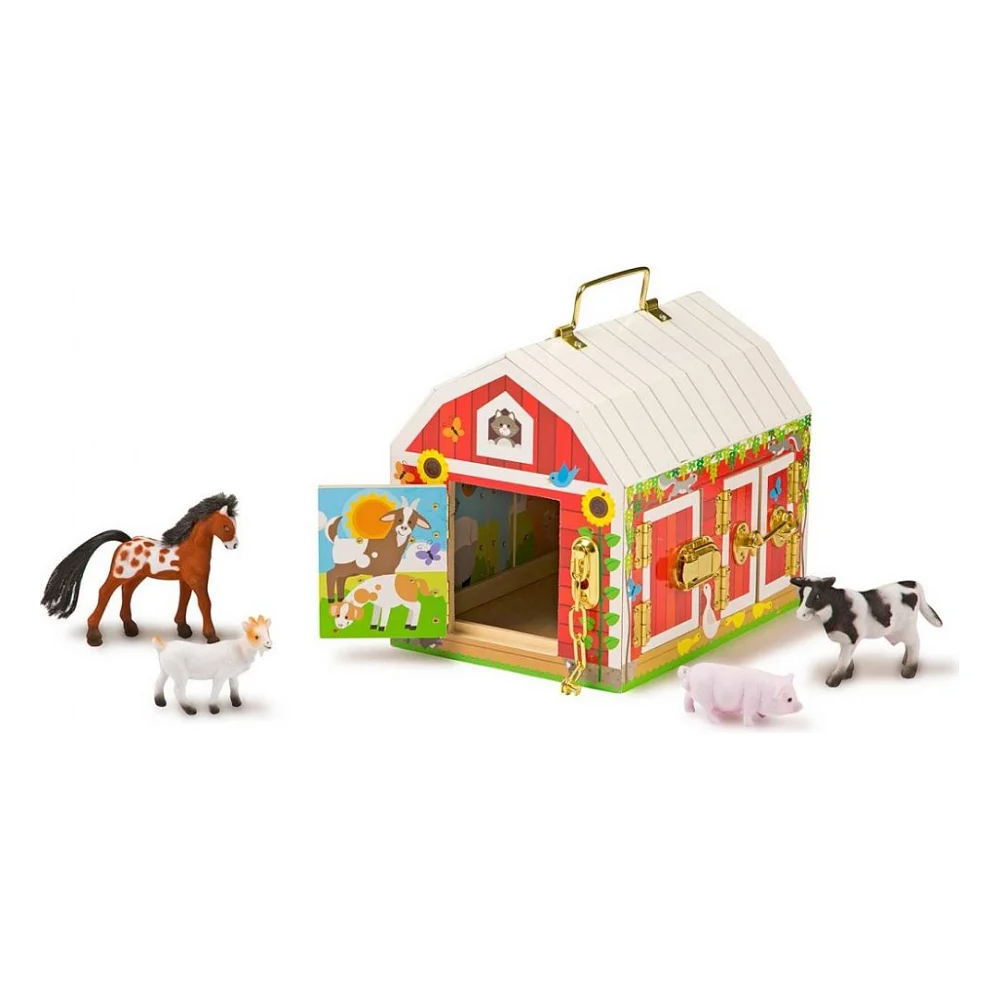 Розвиваюча іграшка Melissa&Doug Будиночок-сарай з тваринами (MD2564) — фото 3