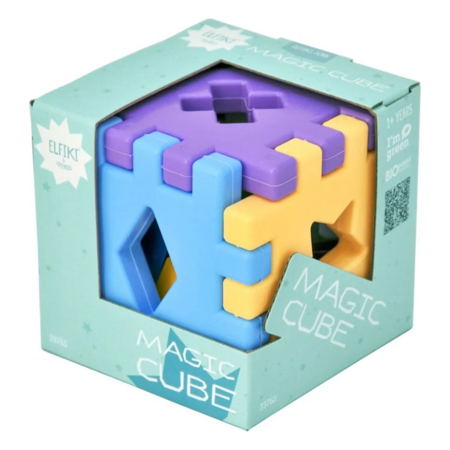 Розвиваюча іграшка Tigres Magic cube12 елементів, ELFIKI (39765)