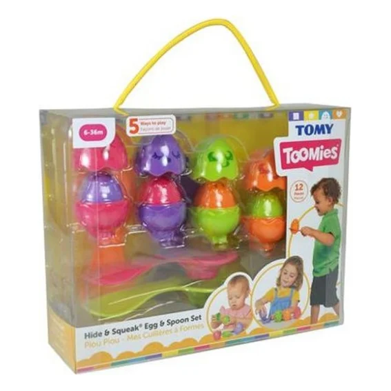 Розвиваюча іграшка Toomies сортер Яйця в ложках (E73082) — фото 3