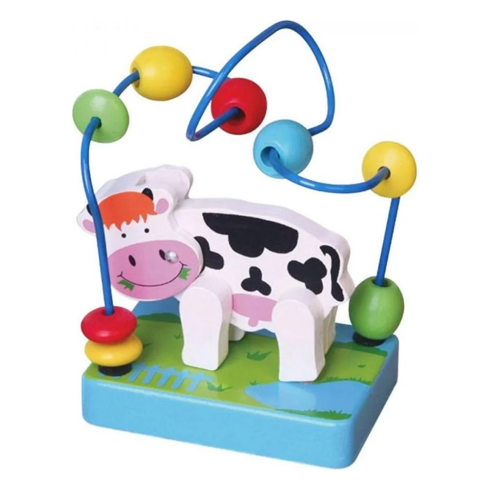 Розвиваюча іграшка Viga Toys Мини-лабиринт Корова (59661)