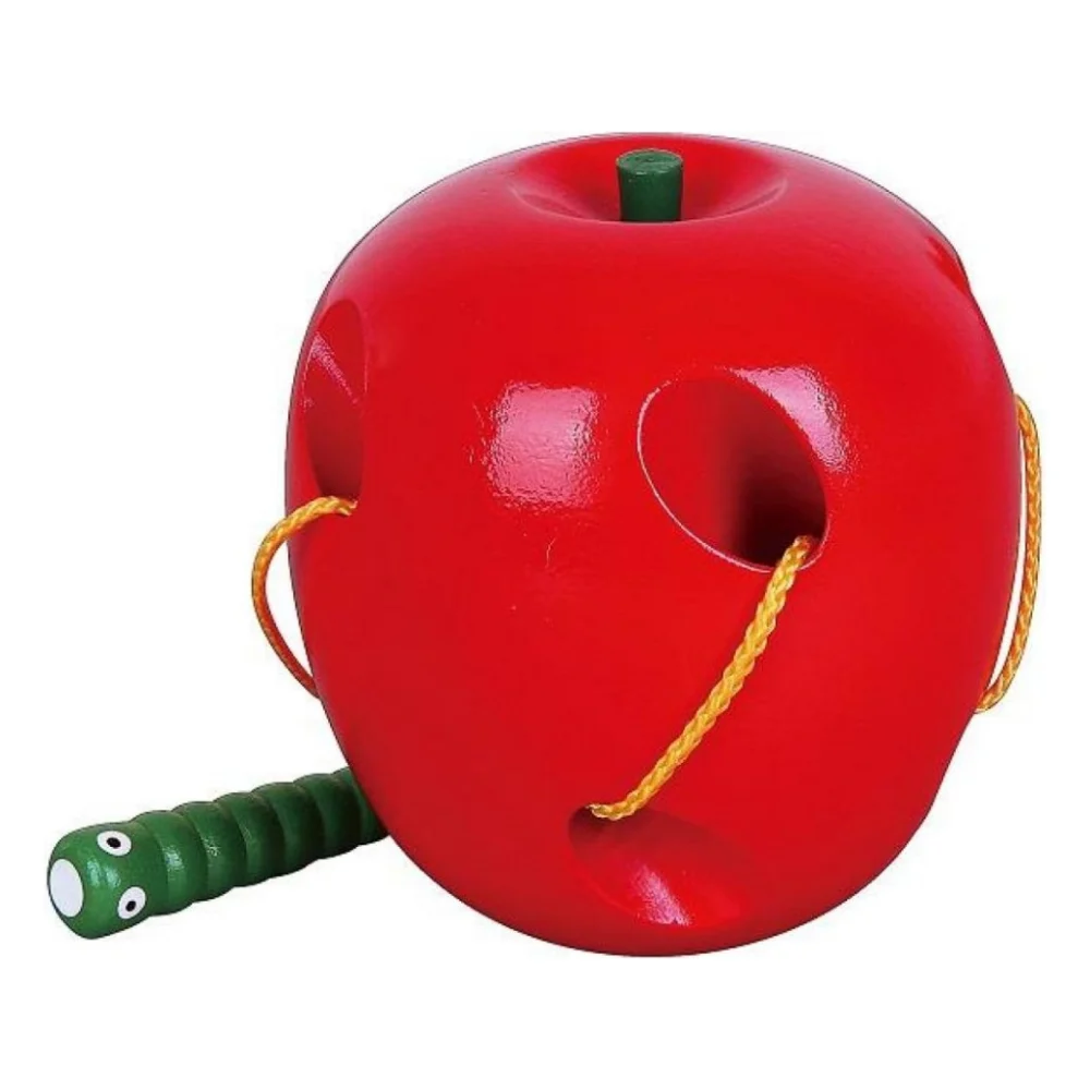 Розвиваюча іграшка Viga Toys Шнурівка Яблуко (56276)