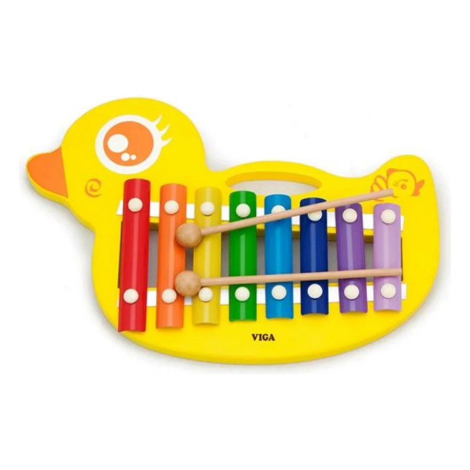 Розвиваюча іграшка Viga Toys ксилофон Каченя (59769)