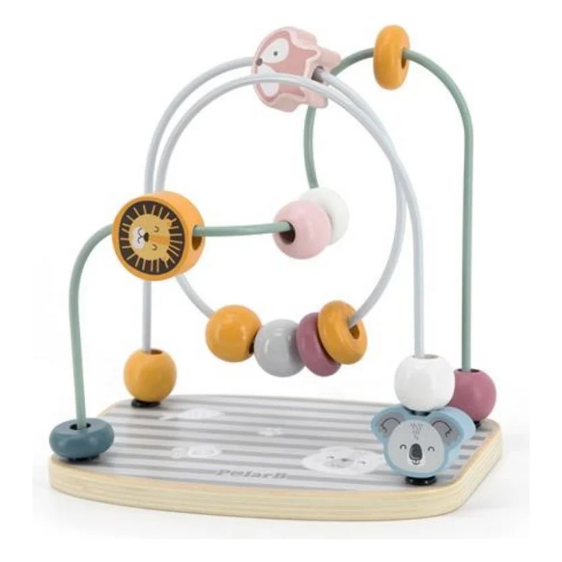 Розвиваюча іграшка Viga Toys Лабіринт PolarB Намистини на дроті (44020)