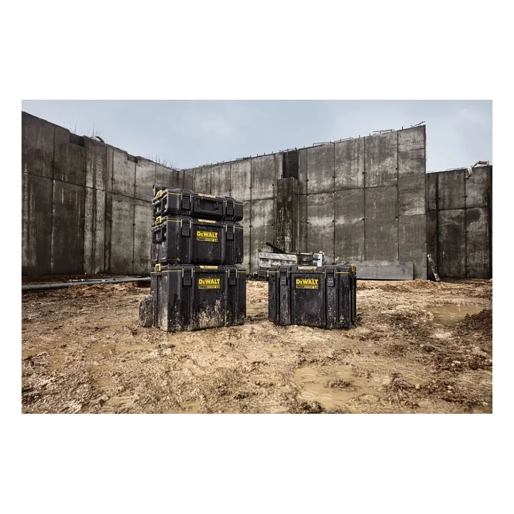 Ящик для інструментів DeWALT комплект TOUGHSYSTEM 2.0, 3 ящики на візку (DWST83401-1) — фото 11