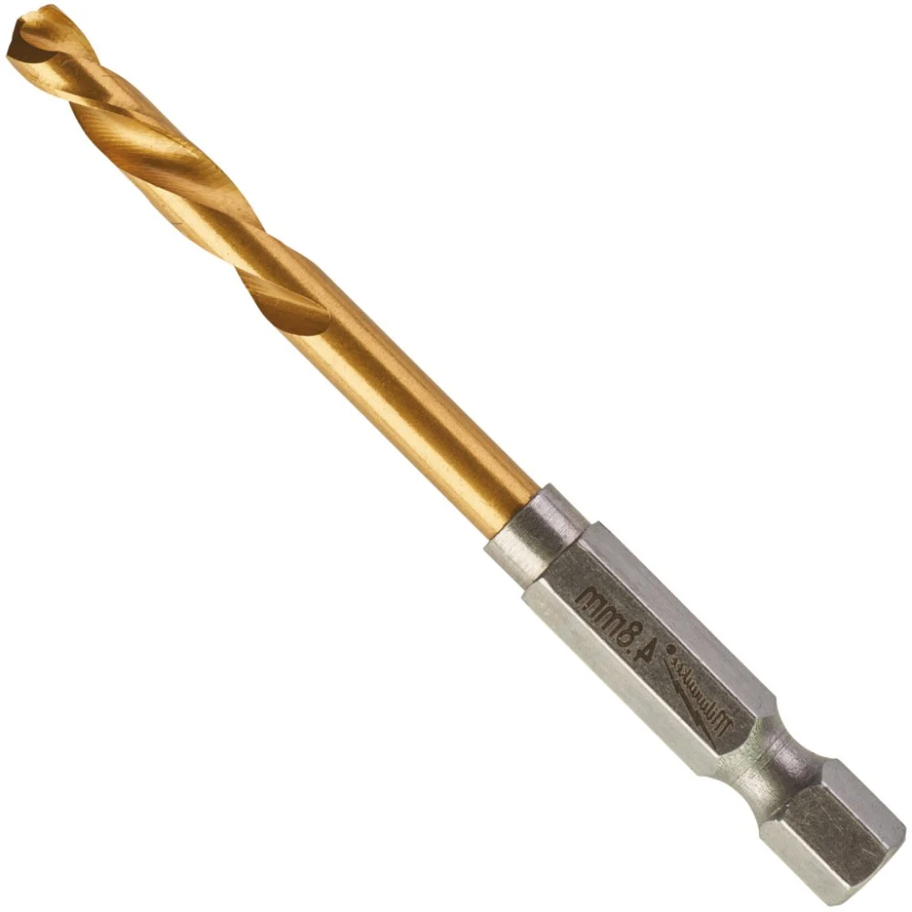 Свердло Milwaukee по металу RedHEX HSS-G TiN, 4,8мм (48894711)