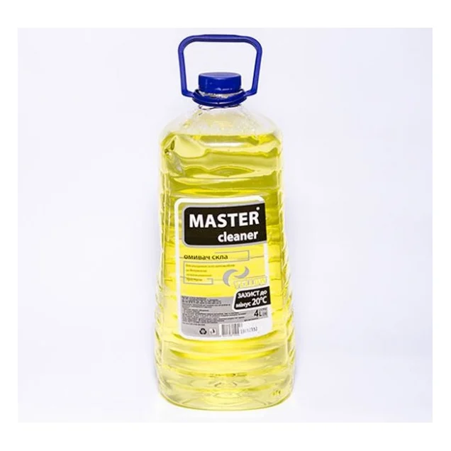Омивач автомобільний ЗАБХ Мaster cleaner YELLOW -20 4л (4820108150423)
